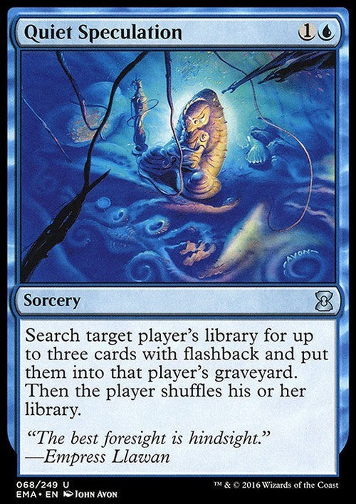 Quiet Speculation ~ Eternal Masters [ Excellent ] [ Magic MTG ]