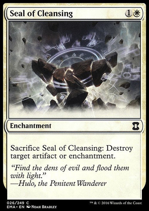 Seal of Cleansing ~ Eternal Masters [ Excellent ] [ Magic MTG ]