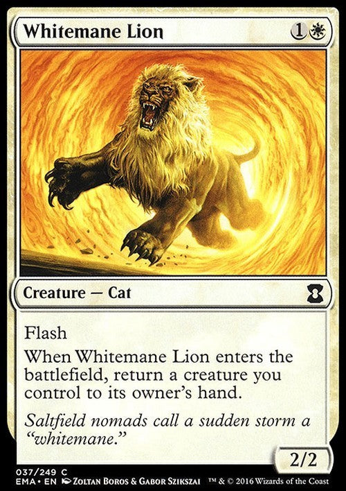 Whitemane Lion ~ Eternal Masters [ Excellent ] [ Magic MTG ]