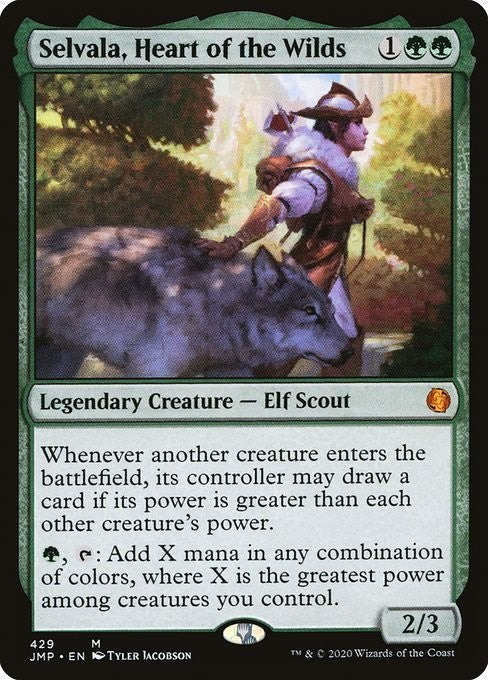 Selvala, Heart of the Wilds ~ Jumpstart 2021 [ NearMint ] [ Magic MTG ]