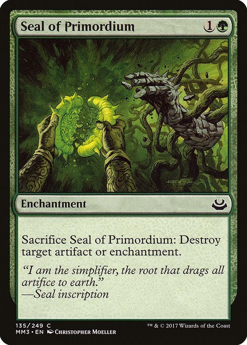 Seal of Primordium ~ Modern Masters 2017 [ Excellent ] [ Magic MTG ]