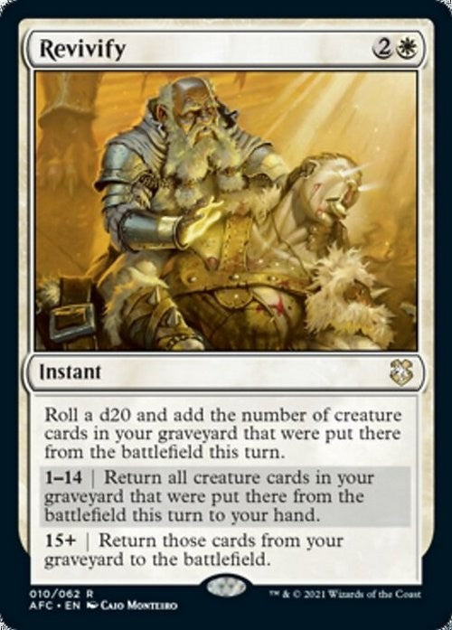 Revivify ~ Commander: Adventures in the Forgotten Realms [ NM ] [ MTG ]