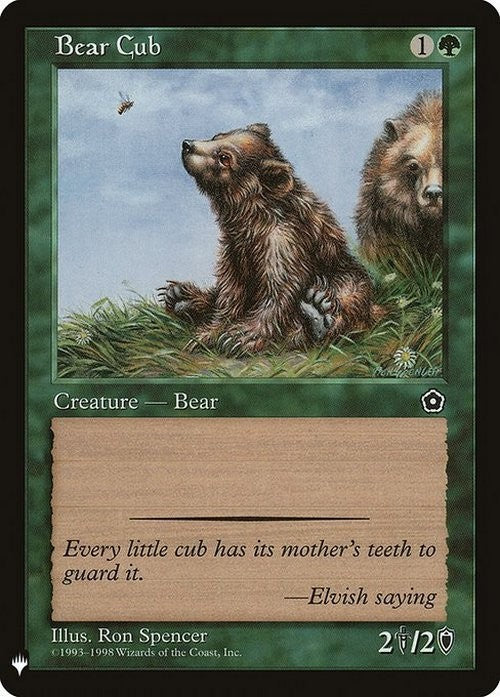 Bear Cub ~ The List [ NearMint ] [ Magic MTG ]
