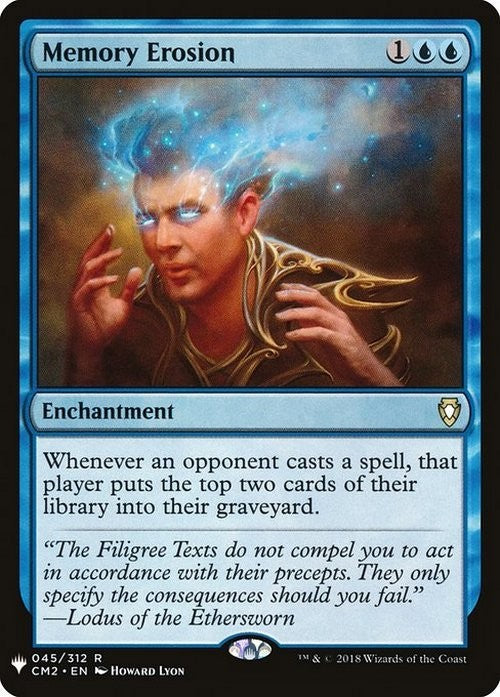 Memory Erosion ~ Mystery Booster [ NearMint ] [ Magic MTG ]