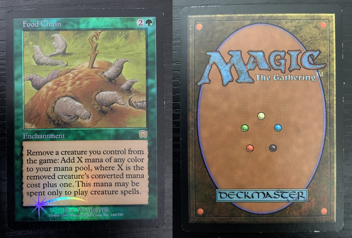 FOIL Food Chain ~ Mercadian Masques [ MODERATELY PLAYED ] [ Magic MTG ]