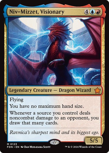 Niv-Mizzet, Visionary ~ Foundations [ NearMint ] [ Magic MTG ]