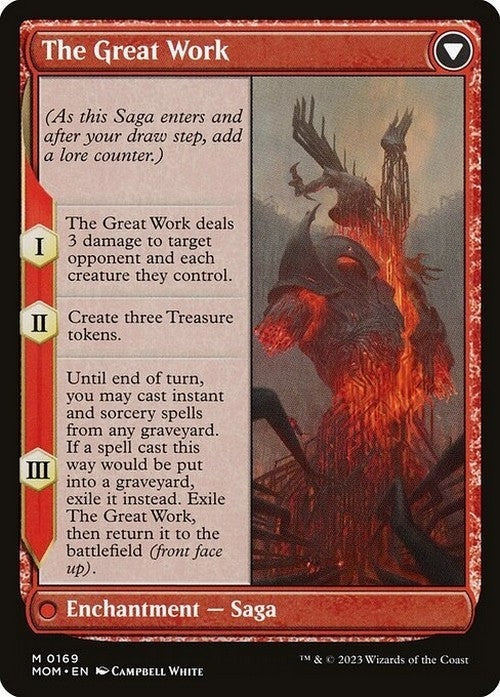Urabrask / The Great Work ~ March of the Machine [ NM ] [ Magic MTG ]