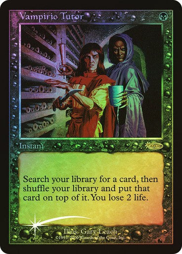 FOIL Vampiric Tutor ~ Judge Rewards Promos [ Excellent ] [ Magic MTG ]