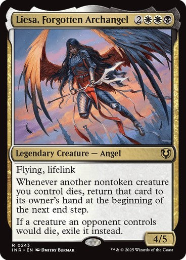 Liesa, Forgotten Archangel ~ Innistrad Remastered [ NM ] [ Magic MTG ]