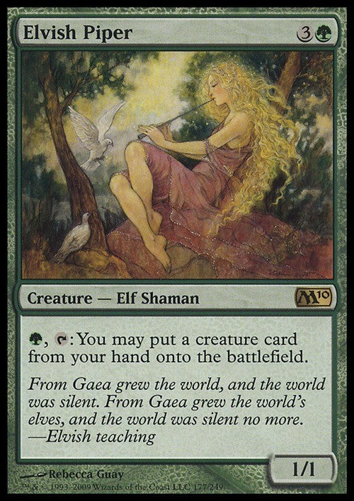 Elvish Piper ~ Magic 2010 [ Excellent ] [ Magic MTG ]