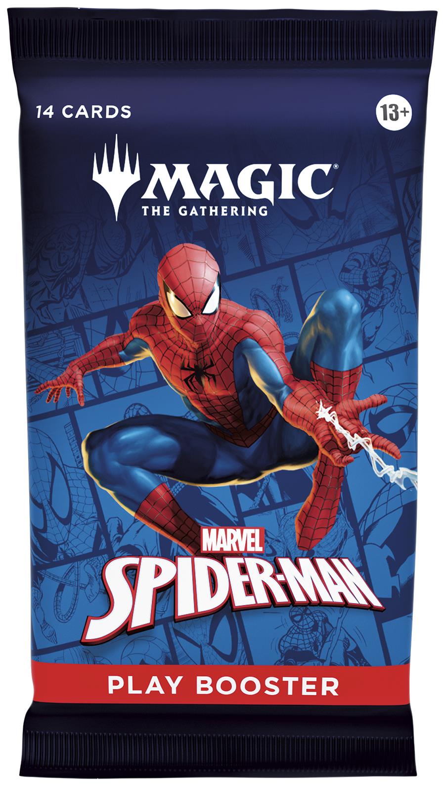 3 x Play Booster Pack ~ Marvel's Spider-Man ~ Magic MTG Sealed