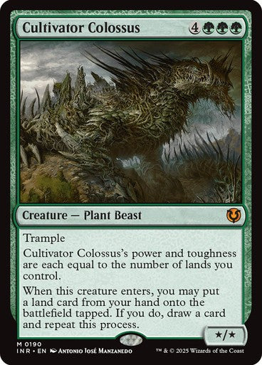 Cultivator Colossus ~ Innistrad Remastered [ NearMint ] [ Magic MTG ]
