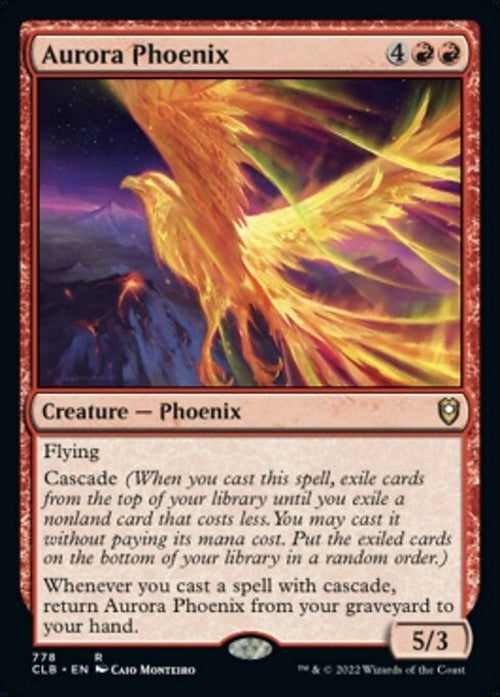 Aurora Phoenix ~ Commander Legends 2 [ NM ] [ Magic MTG ]
