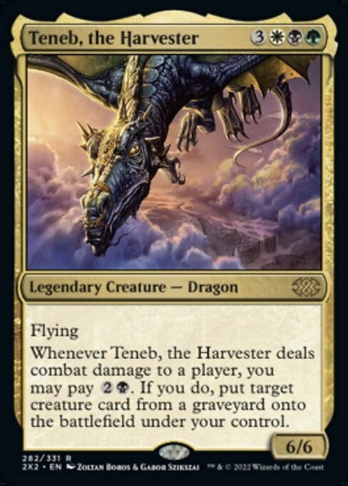 Teneb, the Harvester ~ Double Masters 2022 [ NearMint ] [ Magic MTG ]