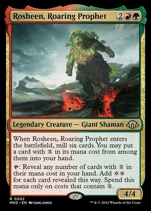 Rosheen, Roaring Prophet ~ Modern Horizons 3 [ NearMint ] [ Magic MTG ]