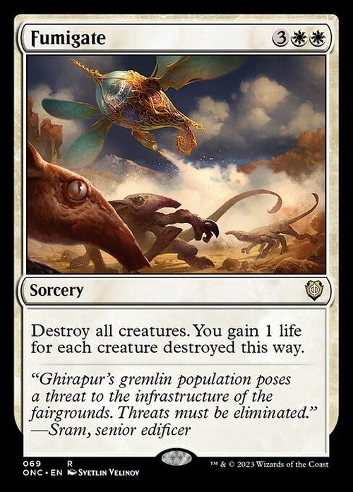 Fumigate ~ Commander: Phyrexia: All Will Be One [ NM ] [ Magic MTG ]