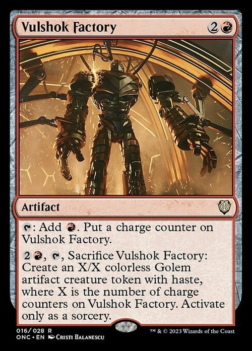 Vulshok Factory ~ Commander: Phyrexia: All Will Be One [ NM ] [ Magic MTG ]