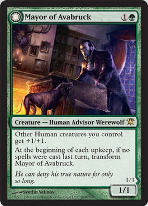 Mayor of Avabruck / Howlpack Alpha ~ Innistrad [ Excellent ] [ Magic MTG ]