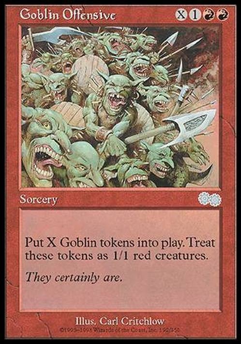 Goblin Offensive ~ Urza's Saga [ PLAYED ] [ Magic MTG ]