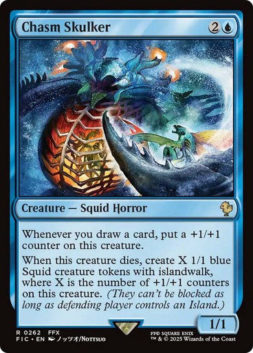 Chasm Skulker ~ Commander: Final Fantasy [ NM ] [ Magic MTG ]