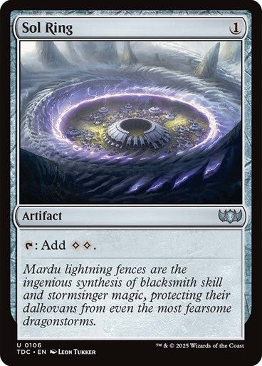 Sol Ring ~ Commander: Tarkir: Dragonstorm [ NM ] [ Magic MTG ]