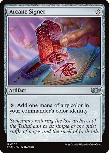 Arcane Signet ~ Commander: Tarkir: Dragonstorm [ NM ] [ Magic MTG ]