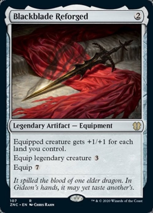 Blackblade Reforged ~ Commander: Zendikar Rising [ NM ] [ Magic MTG ]