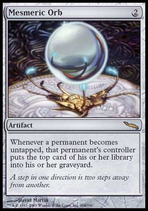 Mesmeric Orb ~ Mirrodin [ Excellent ] [ Magic MTG ]