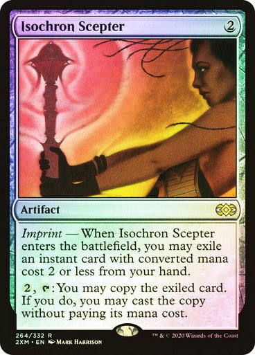 FOIL Isochron Scepter ~ Double Masters [ NearMint ] [ Magic MTG ]