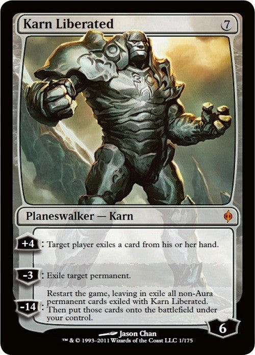Karn Liberated ~ New Phyrexia [ Excellent ] [ Magic MTG ]