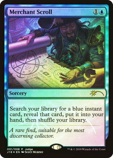 FOIL Merchant Scroll ~ Judge Rewards Promos [ NearMint ] [ Magic MTG ]