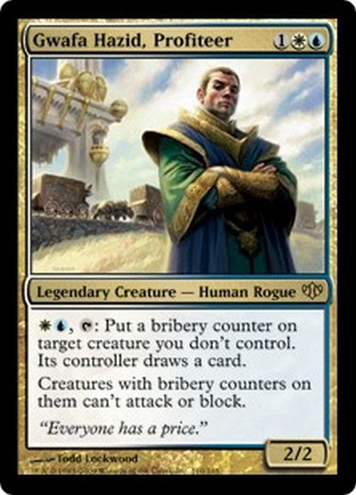 Gwafa Hazid, Profiteer ~ Conflux [ Excellent ] [ Magic MTG ]