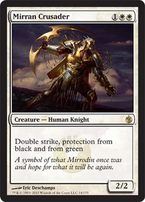 Mirran Crusader ~ Mirrodin Besieged [ Excellent ] [ Magic MTG ]