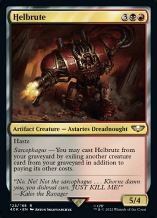 Helbrute ~ Commander: Warhammer 40,000 [ NearMint ] [ Magic MTG ]