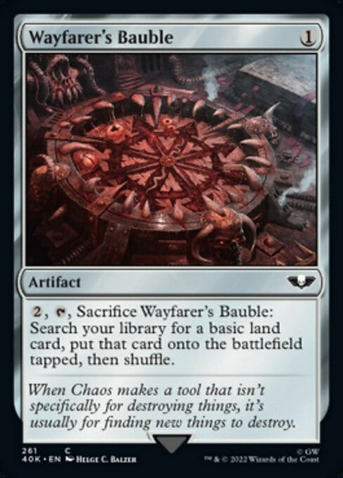 Wayfarer's Bauble #261 ~ Commander: Warhammer 40,000 [ NearMint ] [ Magic MTG ]