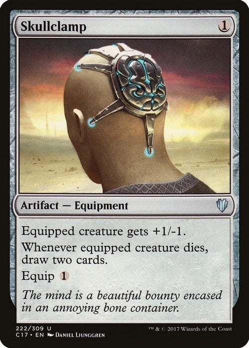 Skullclamp ~ Commander 2017 [ NearMint ] [ Magic MTG ]