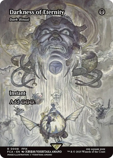 Darkness of Eternity (Dark Ritual) ~ Final Fantasy [ NM ] [ Magic MTG ]