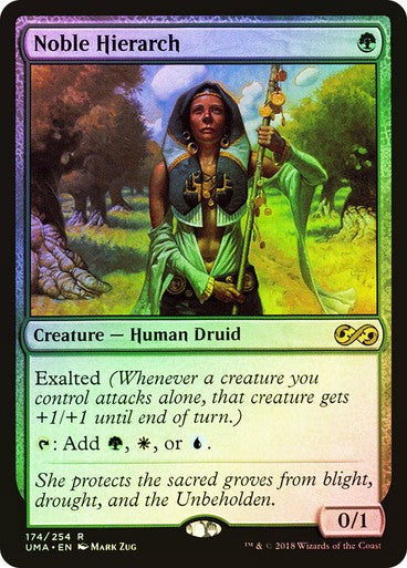 FOIL Noble Hierarch ~ Ultimate Masters [ NearMint ] [ Magic MTG ]