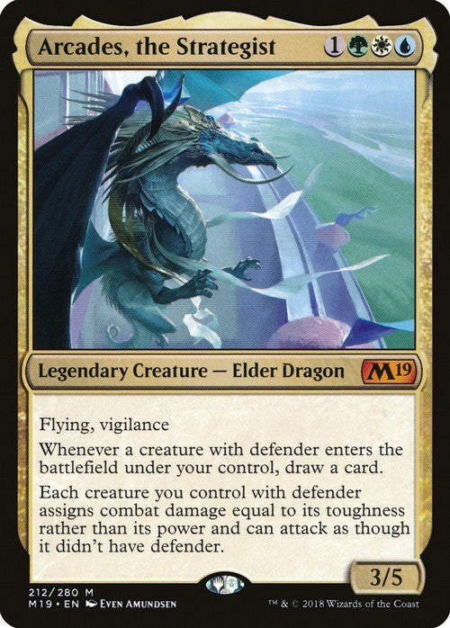 Arcades, the Strategist ~ Core 2019 [ Excellent ] [ Magic MTG ]