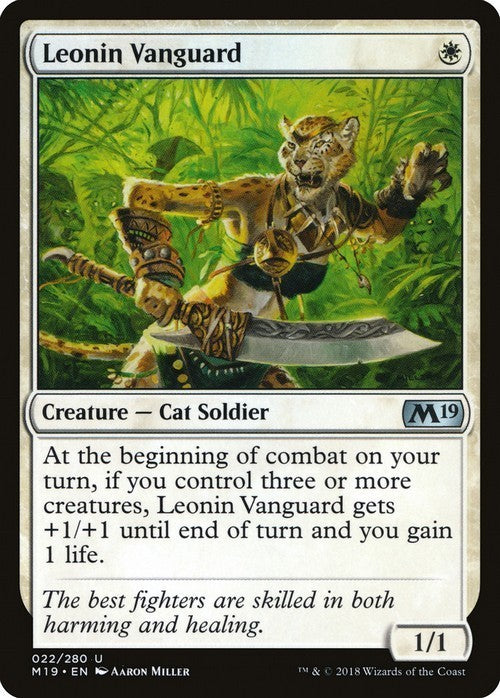 Leonin Vanguard ~ Core 2019 [ Excellent ] [ Magic MTG ]