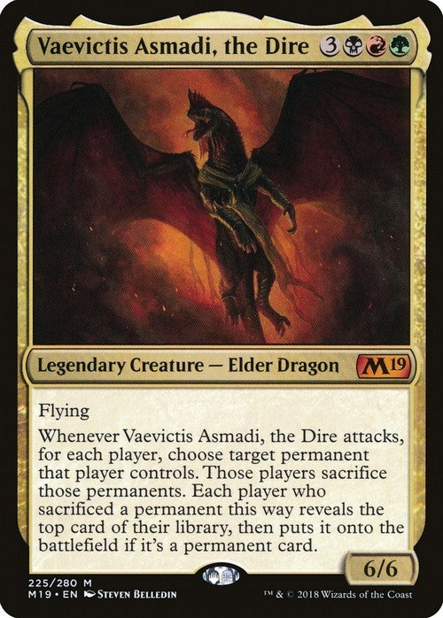 Vaevictis Asmadi, the Dire ~ Core 2019 [ Excellent ] [ Magic MTG ]