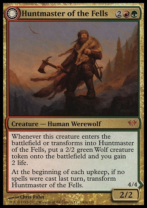 Huntmaster of the Fells / Ravager of the Fells ~ Dark Ascension [ EX ] [ MTG ]