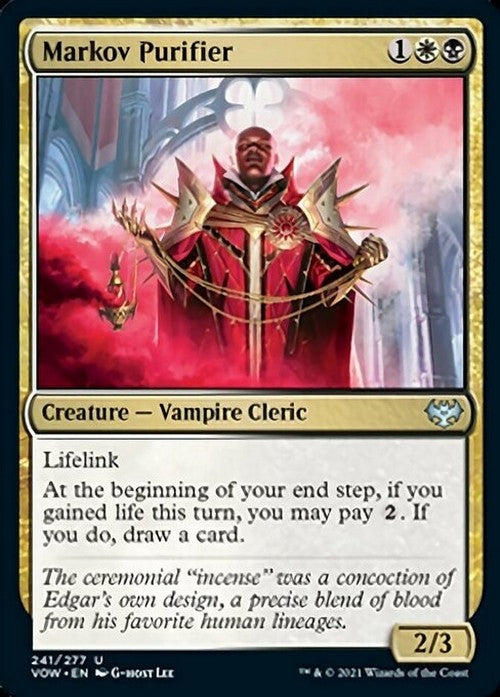 Markov Purifier ~ Crimson Vow [ NearMint ] [ Magic MTG ]