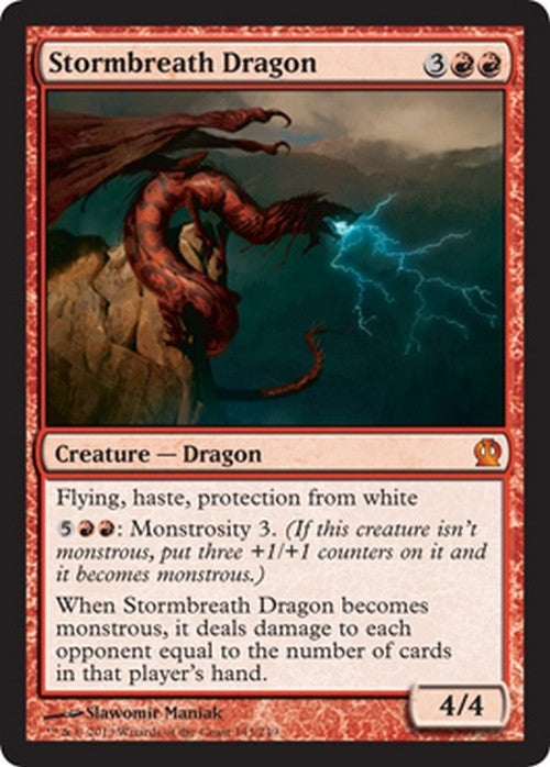 Stormbreath Dragon ~ Theros [ Excellent ] [ Magic MTG ]