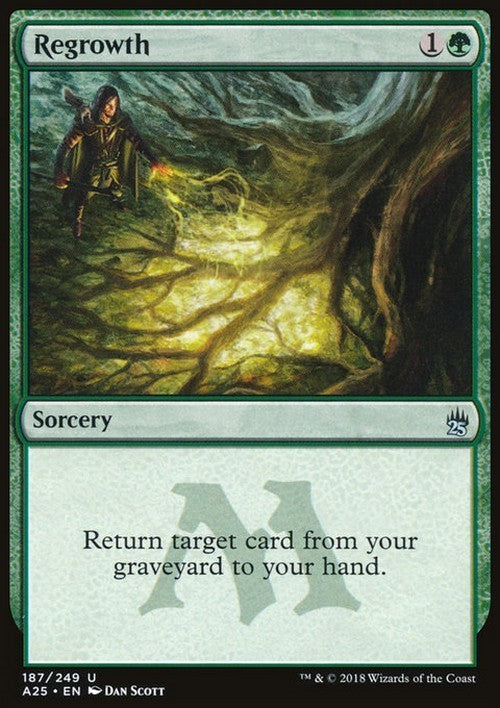 Regrowth ~ Masters 25 [ Excellent ] [ Magic MTG ]