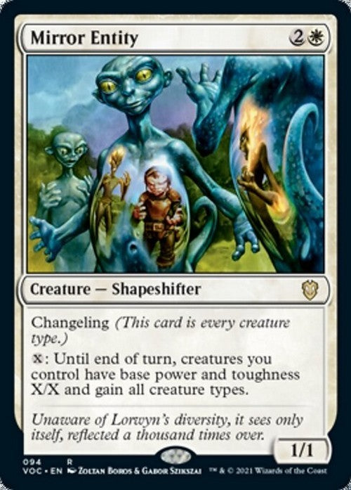 Mirror Entity ~ Commander: Crimson Vow [ NM ] [ Magic MTG ]