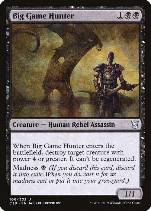 Big Game Hunter ~ Commander 2019 [ NearMint ] [ Magic MTG ]
