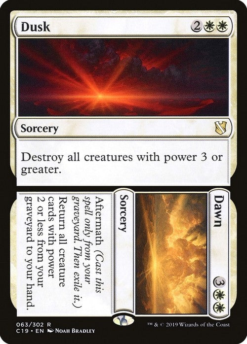 Dusk / Dawn ~ Commander 2019 [ NearMint ] [ Magic MTG ]