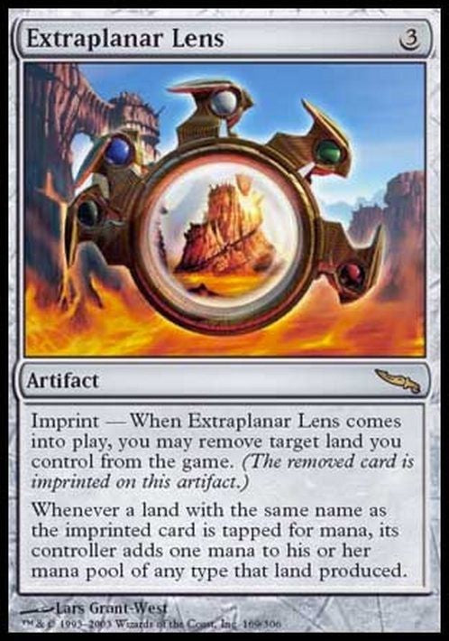 Extraplanar Lens ~ Mirrodin [ PLAYED ] [ Magic MTG ]
