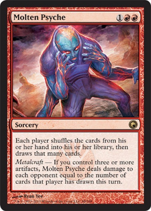 Molten Psyche ~ Scars of Mirrodin [ Excellent ] [ Magic MTG ]